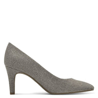 S Oliver Womens S.Oliver Womens Beige Glitter Women Court Shoe 5-22411-42