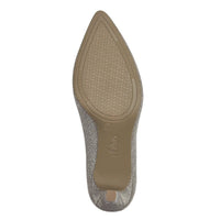 S Oliver Womens S.Oliver Womens Beige Glitter Women Court Shoe 5-22411-42
