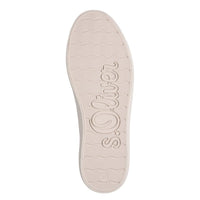 S Oliver Womens S.Oliver Womens Beige Lace-Up Fashion Trainer 5-23600-42