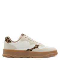 S Oliver Womens S.Oliver Womens Beige Lace-Up Fashion Trainer 5-23632-45
