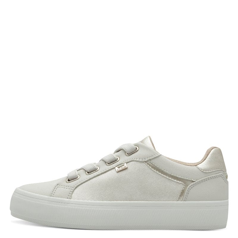 S Oliver Womens S.Oliver Womens Beige Lace-Up Shoe 5-23644-42