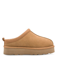 S Oliver Womens S.Oliver Womens Brown Leather Slip-On Ugg Boots 5-27104-43