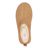 S Oliver Womens S.Oliver Womens Brown Leather Slip-On Ugg Boots 5-27104-43