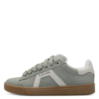 S Oliver Womens S.Oliver Womens Green Lace-Up Shoe 5-23633-44