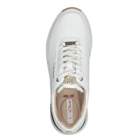 S Oliver Womens S.Oliver Womens White Lace-Up Shoe 5-23613-43