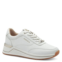 S Oliver Womens WHITE / 4UK S.Oliver Womens White Lace-Up Shoe 5-23613-43