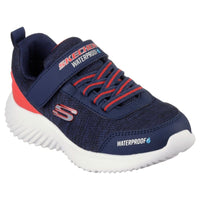 Skechers Kids 10UK / BLACK Skechers Boys Junior Navy Bounder Runner - 403739L