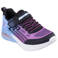 Skechers Kids 10UK / MULTI Skechers Girls Junior Multicoloured Microspec Max Advance Runner - 303616L