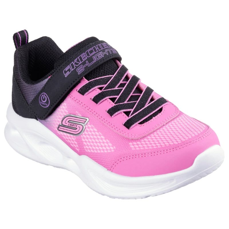 Girls pink skechers deals