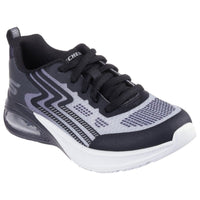 Skechers Kids 3UK / GREY Skechers Boys Junior Grey Microspec Max Vadieno Runner - 403935L