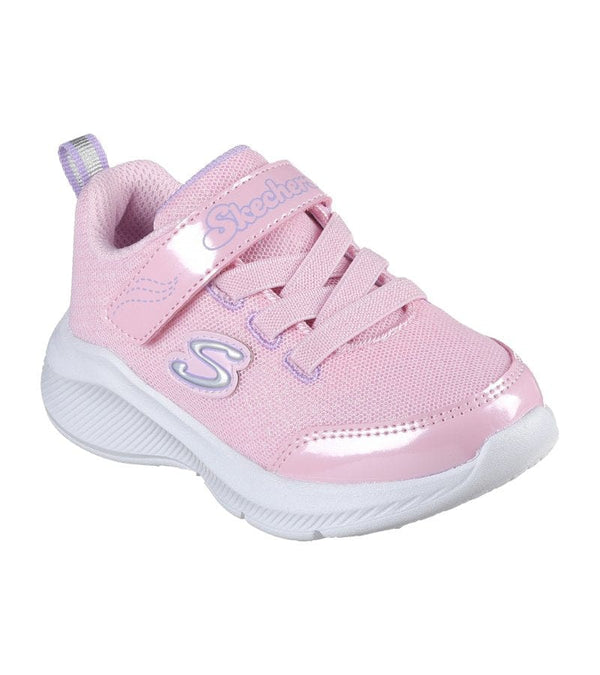 Skechers Kids 6UK / PINK Skechers Infant Girls Pink Slip On Sparkle Mesh Sole Swifters - 303563N