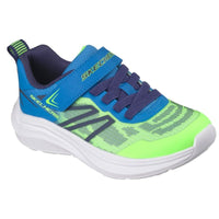 Skechers Kids Kids BLUE / 10UK Skechers Boys Junior Blue Microspec Velocity Runner - 404125L