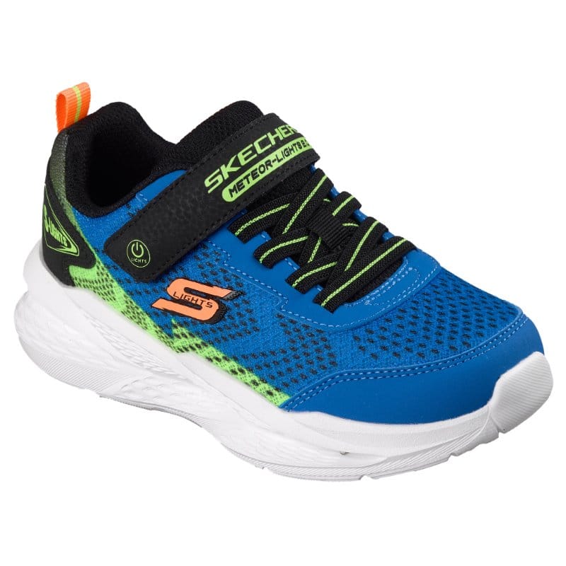 Skechers Kids Kids BLUE / 10UK Skechers Boys Junior Blue S Lights Meteor Lights 2.0 Runner - 401490L