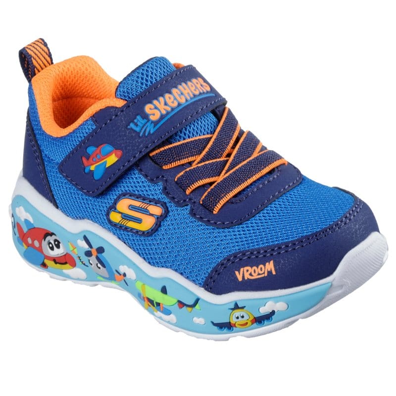 Skechers Kids Kids BLUE / 6UK Skechers Boys Infants Blue Lace Up Play Scene Runner - 407312N