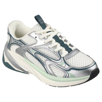 Skechers Kids Kids GREY / 2UK Skechers Girls Junior Grey Lace Up S2K Runner - 303697L