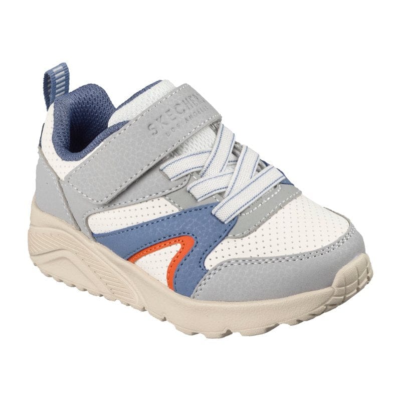 Skechers Kids Kids GREY / 6UK Skechers Boys Infants Grey UNO Lite Echo Surge Runner - 403640N
