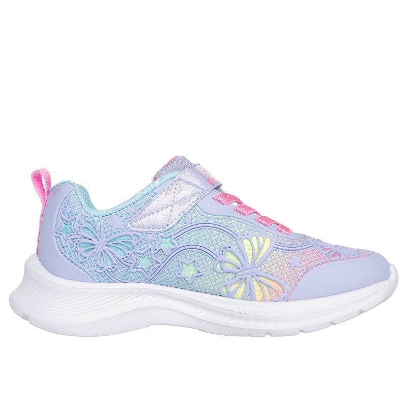 Skechers Kids Kids MULTI / 10UK Skechers Girls Junior Multi Jumpsters 2.0 Runner - 303380L