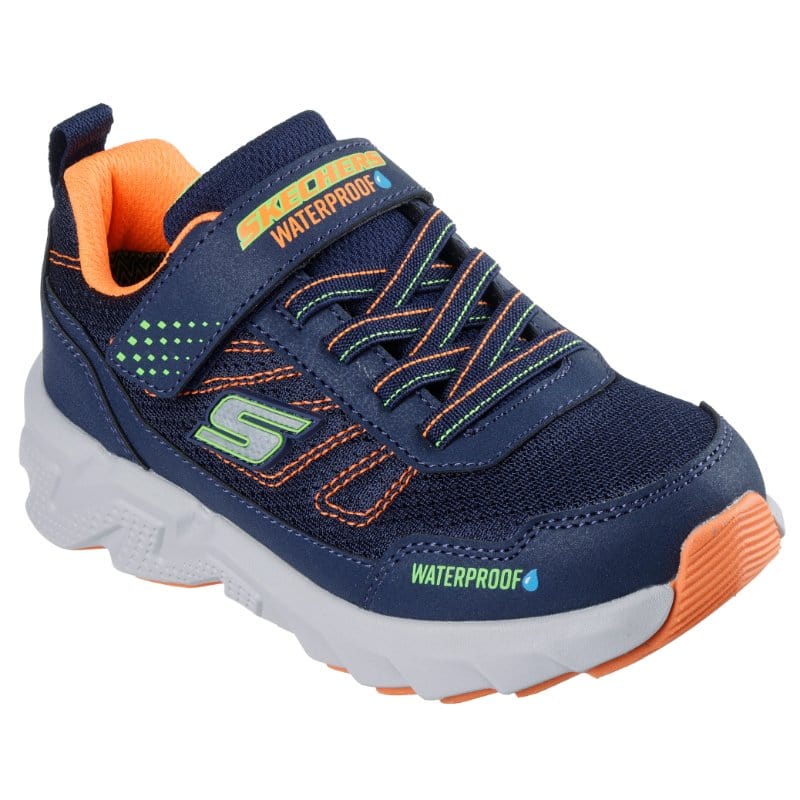 Skechers Boys Junior Navy Elite Sport Tread A Tread Runner
