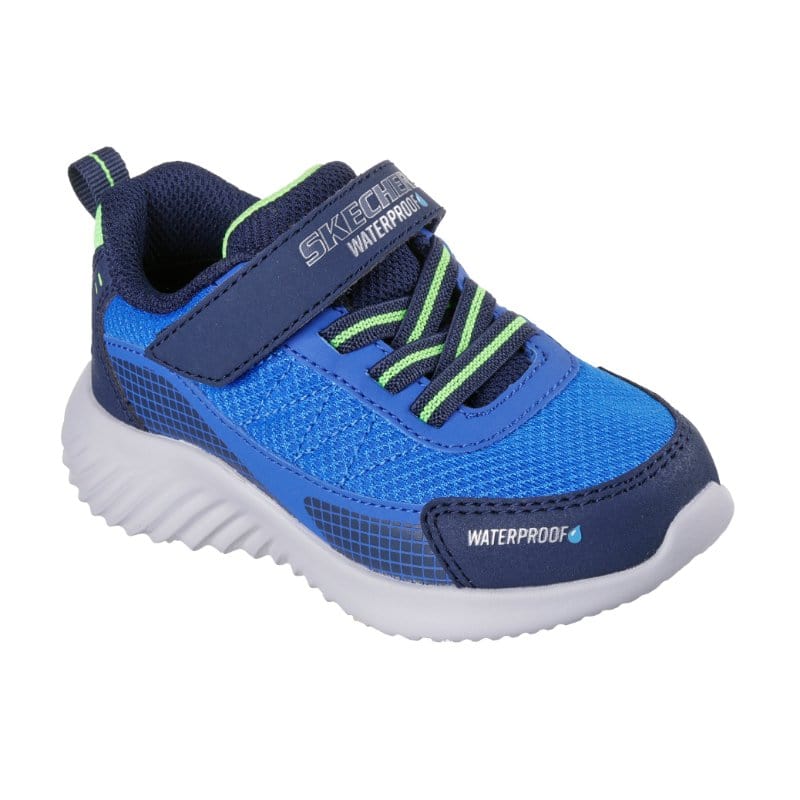 Skechers Kids Kids NAVY / 6UK Skechers Boys Infant Navy S Lights Flex Glow Bolt Runner - 406338N