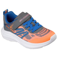 Skechers Kids Kids ORANGE / 10UK Skechers Boys Junior Orange Microspec Velocity Runner - 404125L