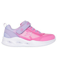 Skechers Kids Kids PINK / 10UK Skechers Girls Junior Pink Sola Glow Runner - 303714L