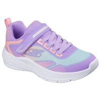 Skechers Kids Kids PURPLE / 10UK Skechers Girls Junior Purple Microspec Advance Oasis Point Runner - 303657L