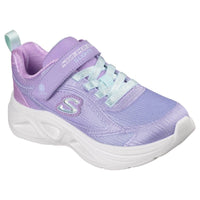 Skechers Kids Kids PURPLE / 10UK Skechers Girls Junior Purple Sola Glow 2.0 Dazzle Steps Runner - 303729L