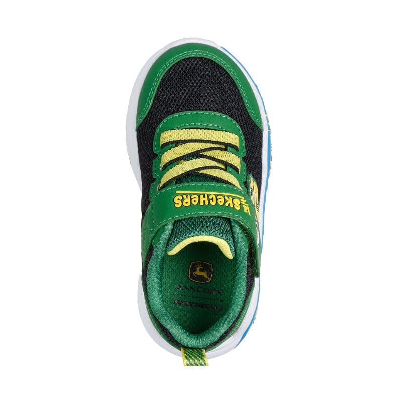 Skechers Kids Kids Skechers Boys Infant Green Play Scene Barn Squad Buddies Runner - 407065N