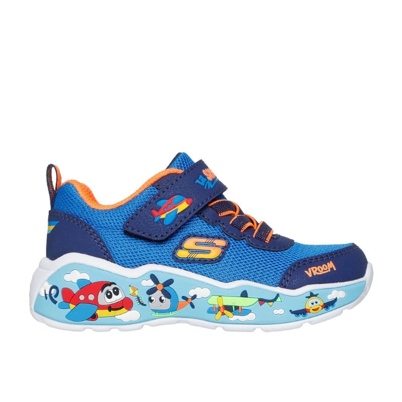 Skechers Kids Kids Skechers Boys Infants Blue Lace Up Play Scene Runner - 407312N