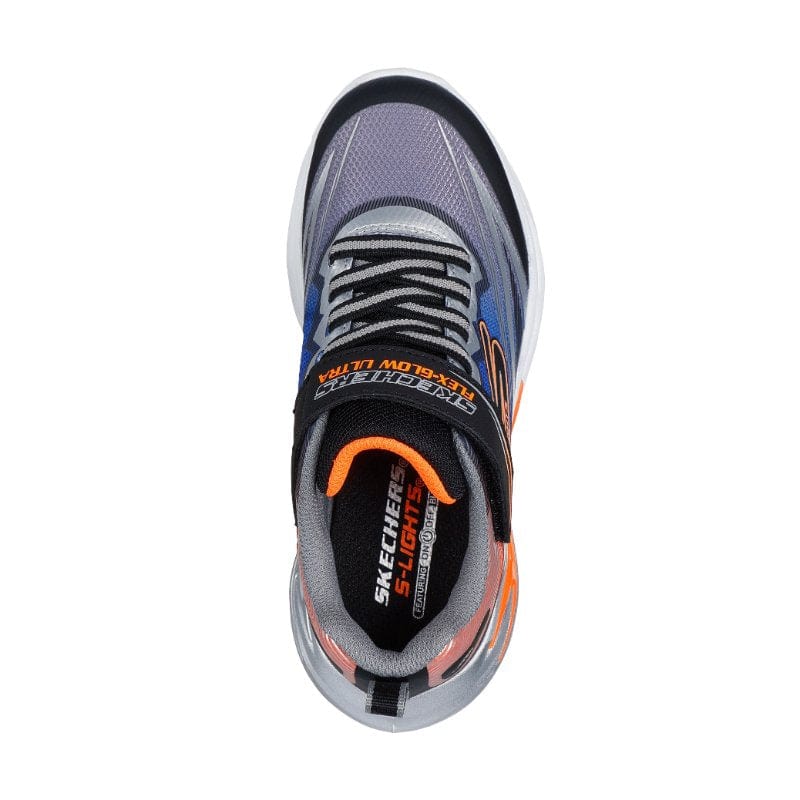 Skechers Kids Kids Skechers Boys Junior Black Flex-Glow Ultra Runner - 400139L