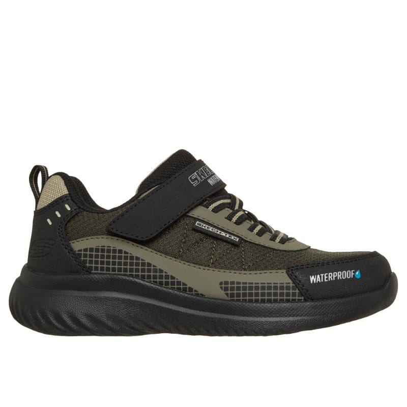 Skechers Kids Kids Skechers Boys Junior Black Waterproof Bounder 2.0 Aqua Pace Runner - 406341L