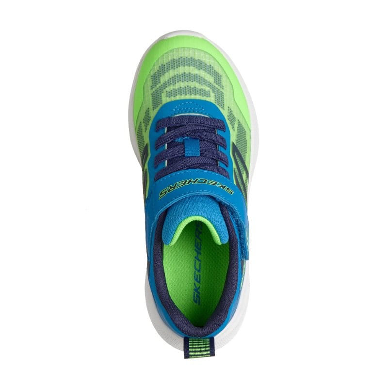 Skechers Kids Kids Skechers Boys Junior Blue Microspec Velocity Runner - 404125L