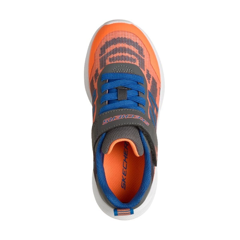 Skechers Kids Kids Skechers Boys Junior Orange Microspec Velocity Runner - 404125L