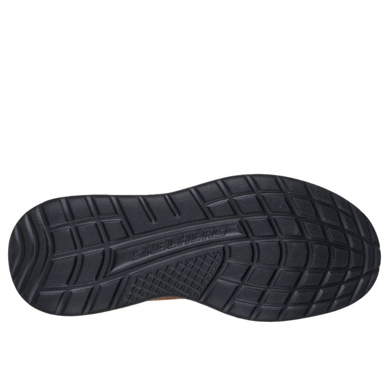 Skechers Kids Kids Skechers Boys Tan Slip-ins Relaxed Fit Sterling Hansel Runner - 211234