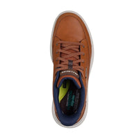 Skechers Kids Kids Skechers Boys Tan Slip-ins Relaxed Fit Sterling Hansel Runner - 211234