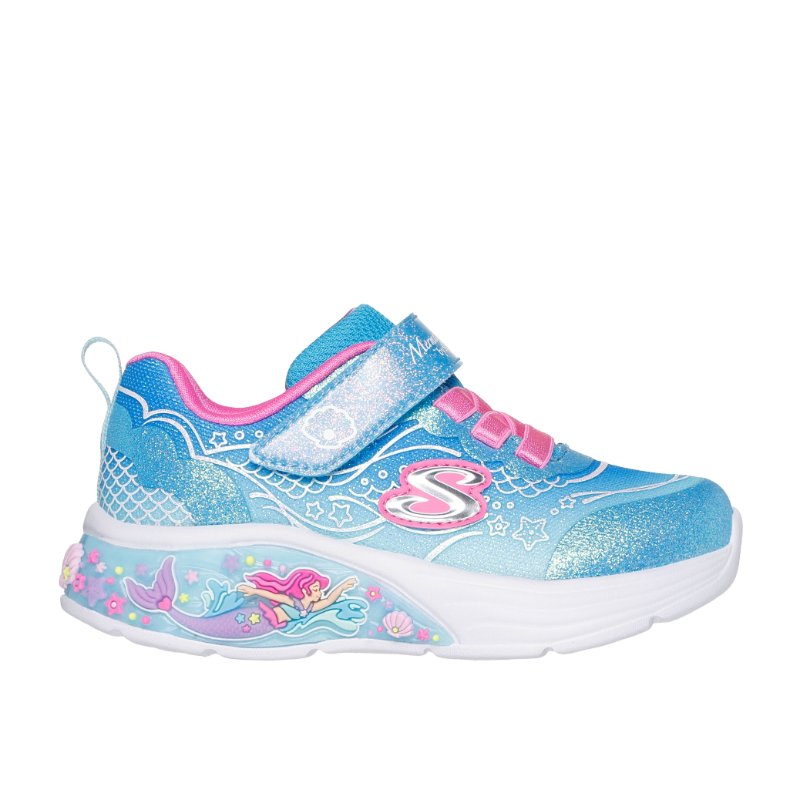 Skechers Kids Kids Skechers Girls Infant Blue My Dreamers Lil Mermaid Runner - 303061N
