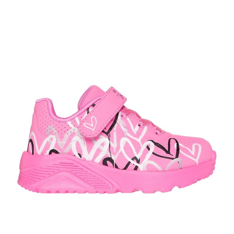 Skechers Kids Kids Skechers Girls Infant Pink Uno Lite Love Levitate Runner - 314078N