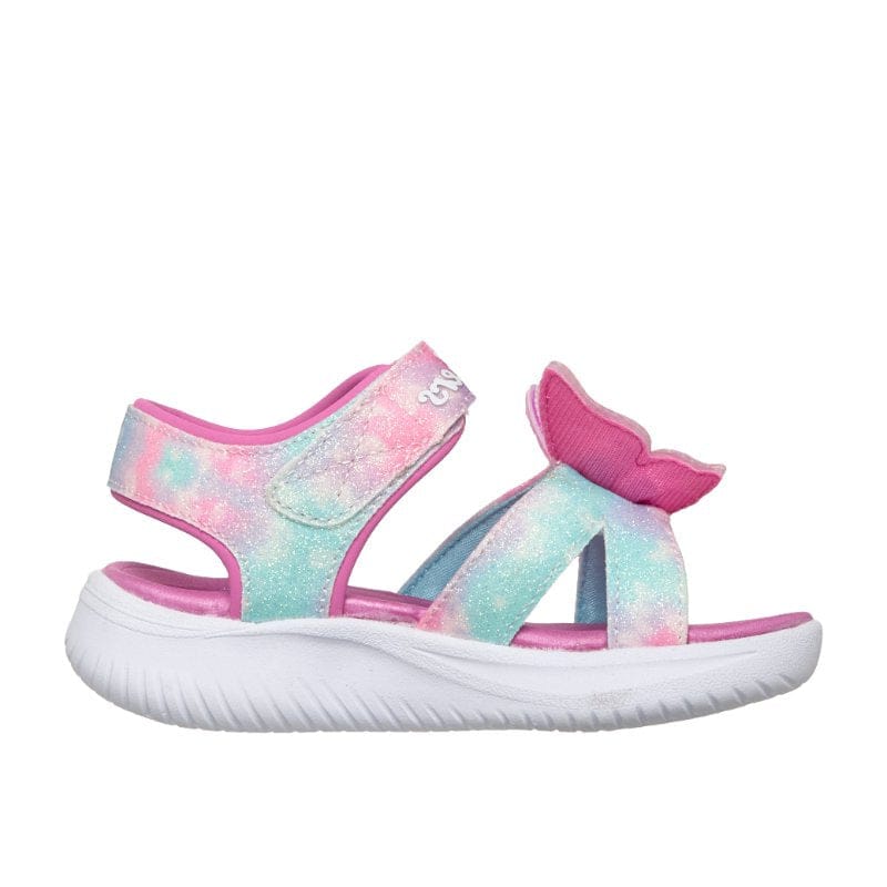 Skechers Kids Kids Skechers Girls Infants Pink Butterfly Brights Jumpsters Sandal - 303109N