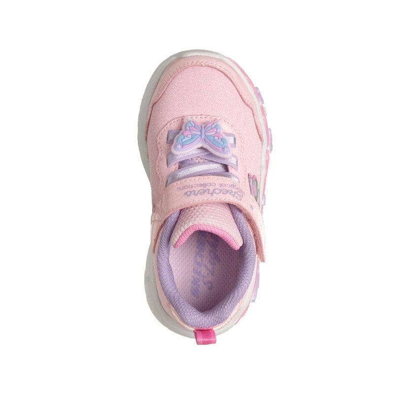 Skechers Kids Kids Skechers Girls Infants Pink S-Lights Lil Butterfly Bliss Runner - 303066N