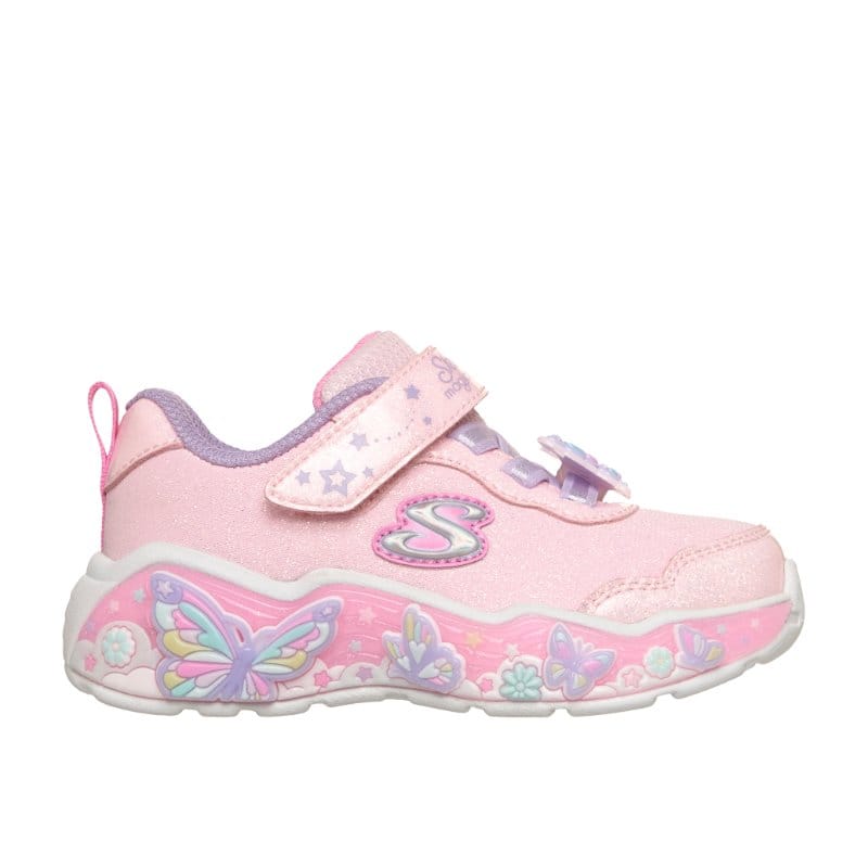 Skechers Kids Kids Skechers Girls Infants Pink S-Lights Lil Butterfly Bliss Runner - 303066N