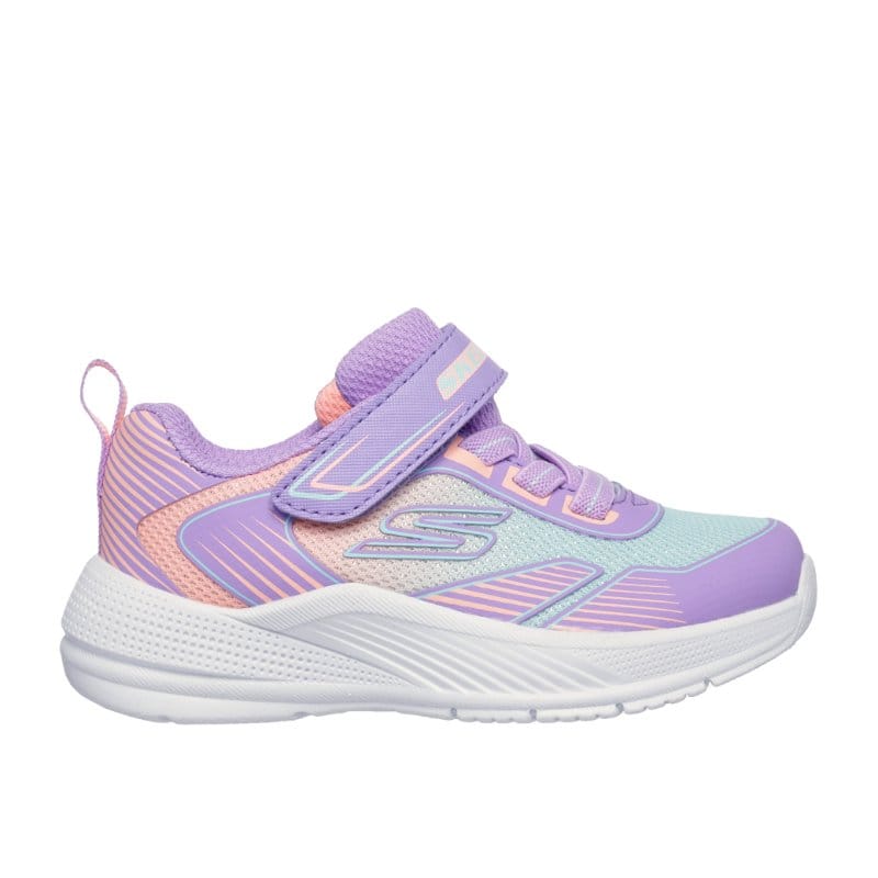 Skechers Kids Kids Skechers Girls Infants Purple Microspec Advance Oasis Point Runner - 303657N