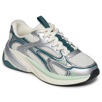Skechers Kids Kids Skechers Girls Junior Grey Lace Up S2K Runner - 303697L