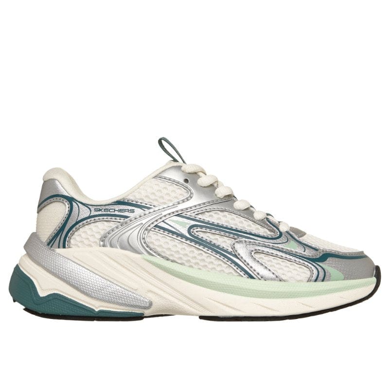 Skechers Kids Kids Skechers Girls Junior Grey Lace Up S2K Runner - 303697L
