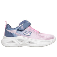 Skechers Kids Kids Skechers Girls Junior Grey Sola Glow 2.0 Dazzle Steps Runner - 303729L
