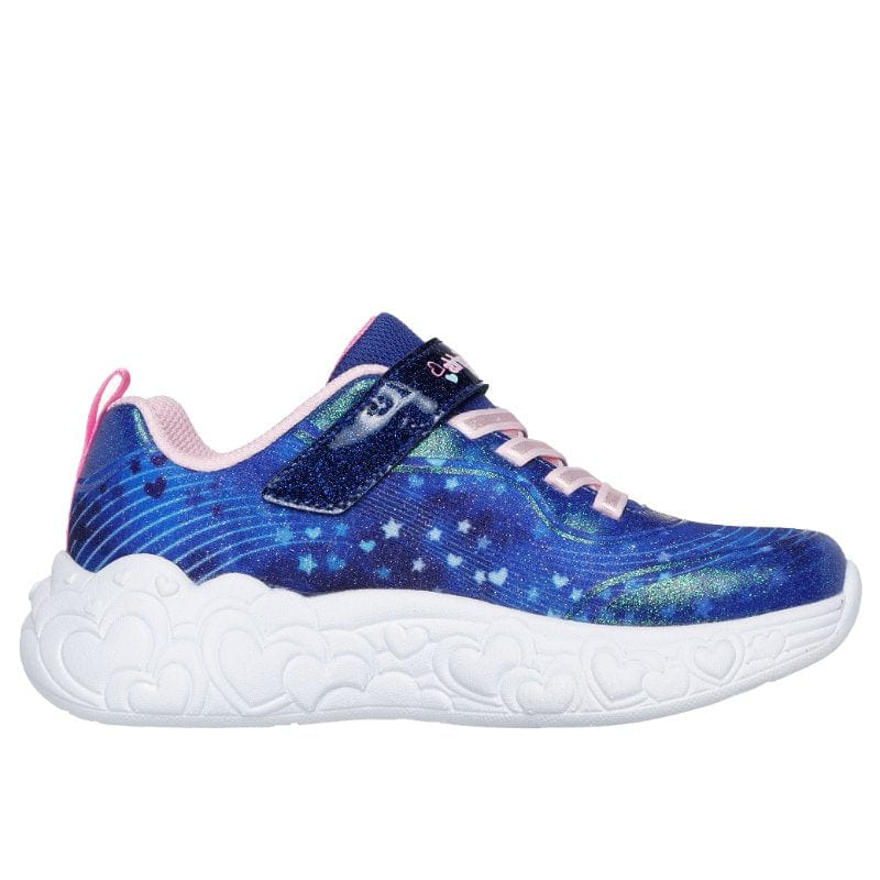 Skechers Kids Kids Skechers Girls Junior Navy Eternal Heart Lights Runner - 302696L