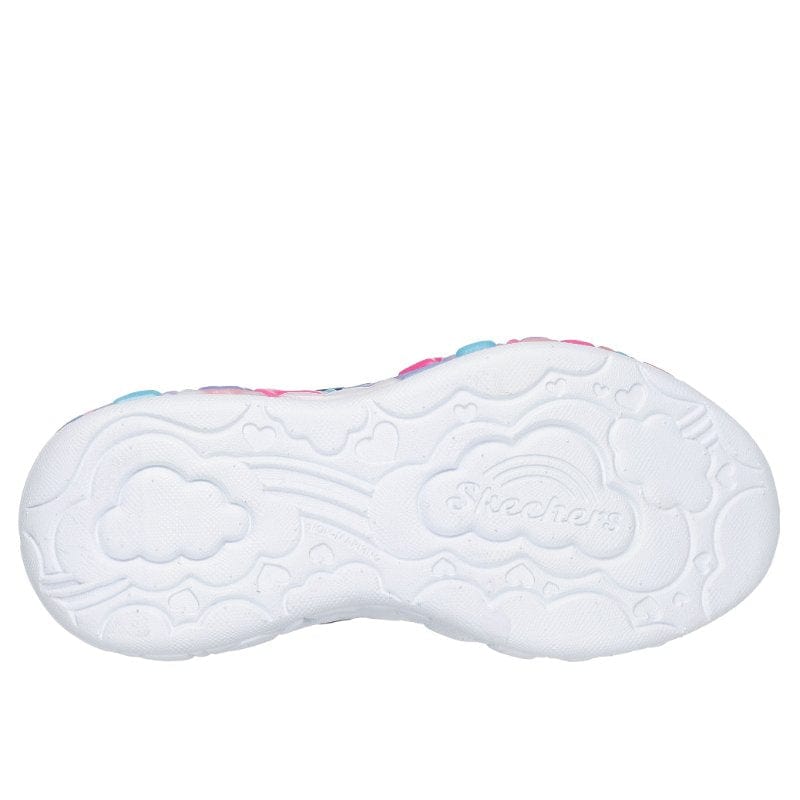 Skechers Kids Kids Skechers Girls Junior Navy Eternal Heart Lights Runner - 302696L