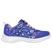 Skechers Kids Kids Skechers Girls Junior Navy Jumpsters 2.0 Butterfly Flush Runner - 303380L