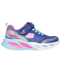 Skechers Kids Kids Skechers Girls Junior Navy S Lights Cosmic Glow Rainbow Dream Runner - 303709L