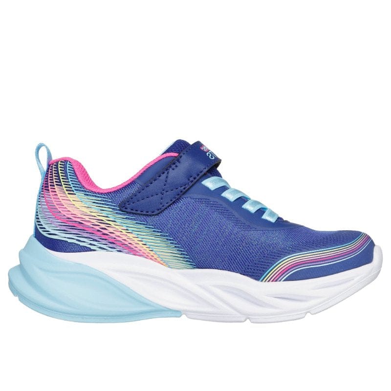 Skechers Kids Kids Skechers Girls Junior Navy S Lights Cosmic Glow Rainbow Dream Runner - 303709L