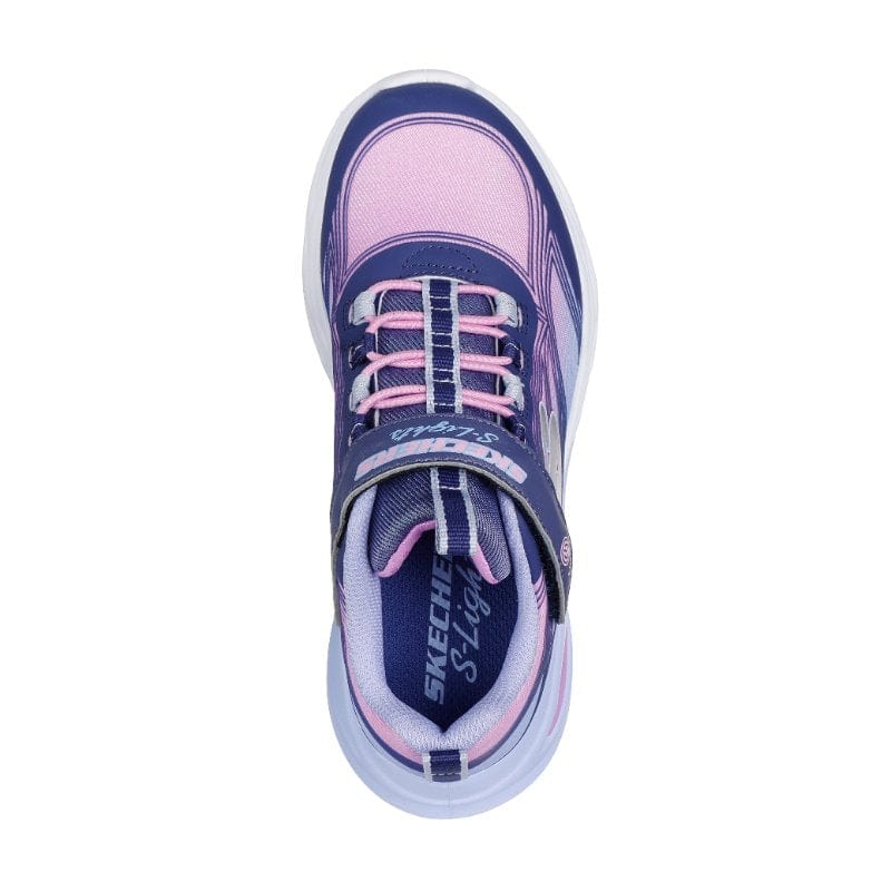 Skechers Kids Kids Skechers Girls Junior Navy S-Lights Cosmic Glow Runner - 303712L